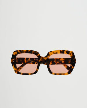 Kaia Havana - orange solid lens