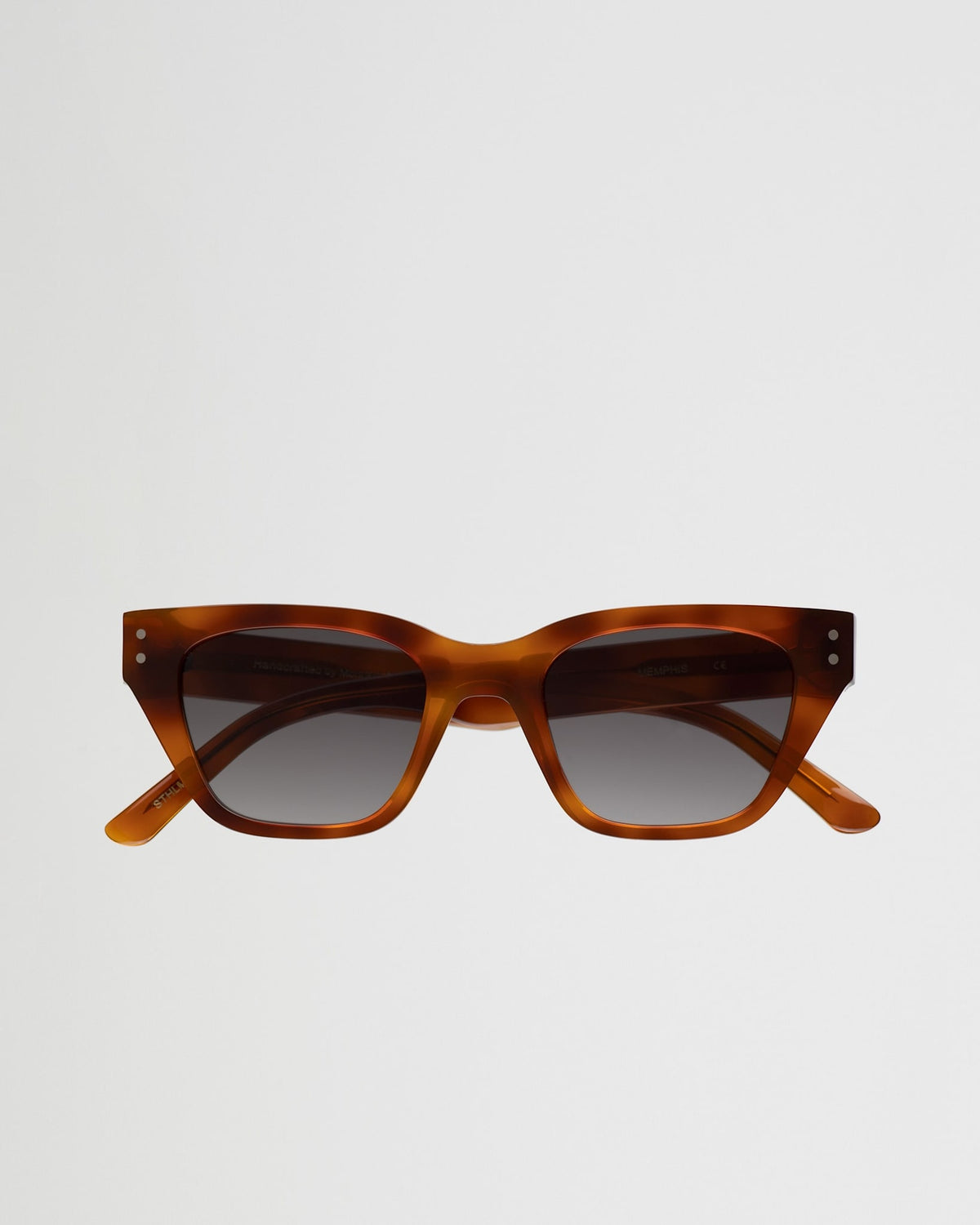 Memphis Amber - grey gradient lens