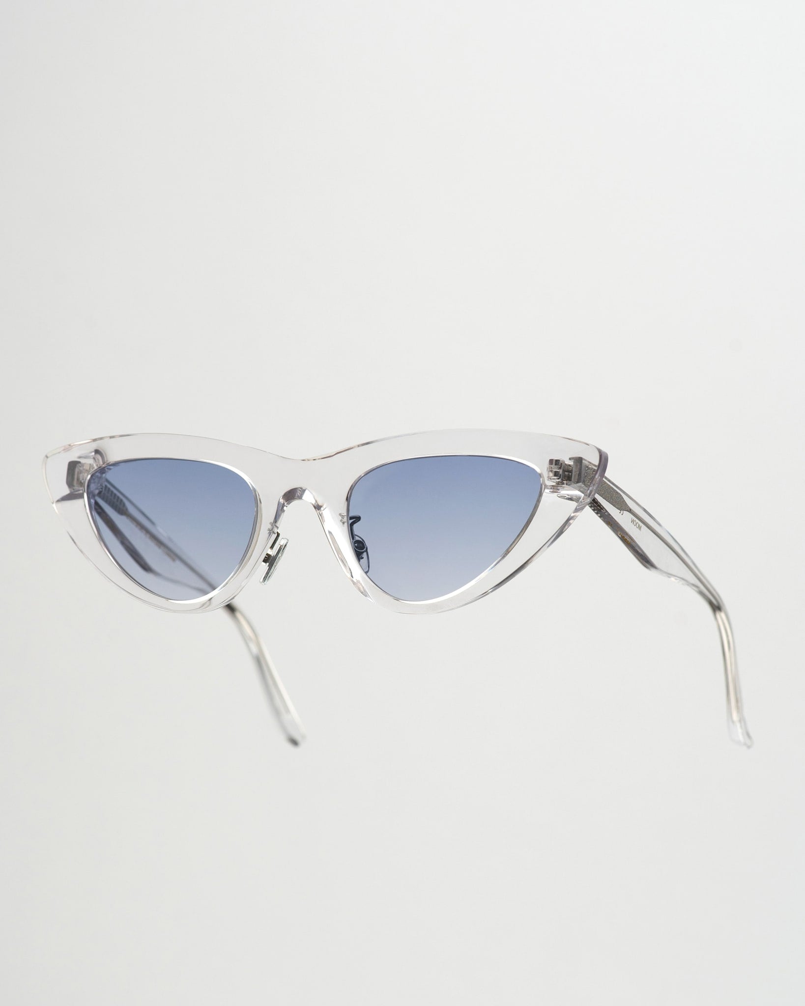 Moon Crystal - blue gradient lens