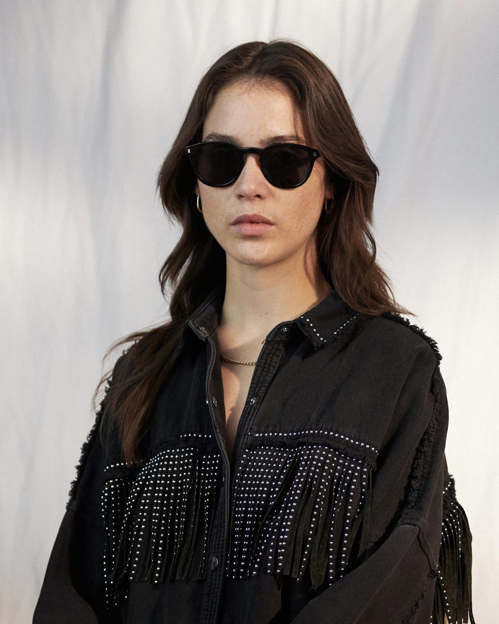 Nelson Black - grey gradient lens