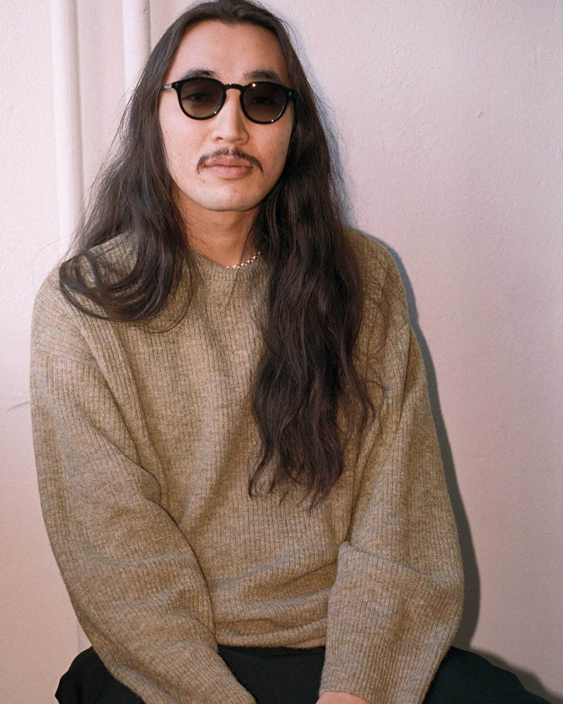 Nelson Black - grey gradient lens