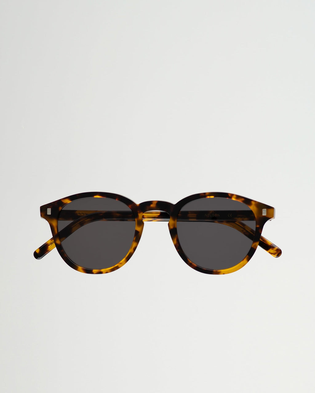 Nelson Havana - grey solid lens