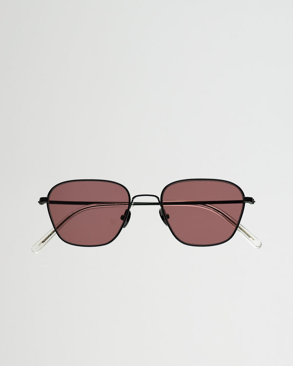 Otis Black - pink solid lens