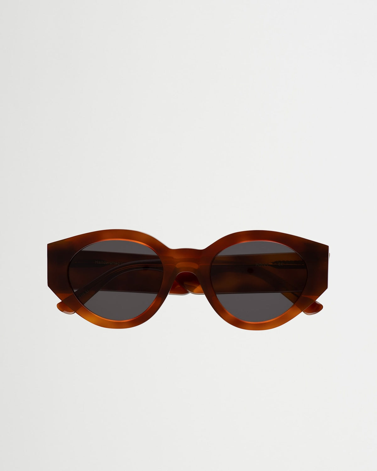 Polly Amber - grey solid lens