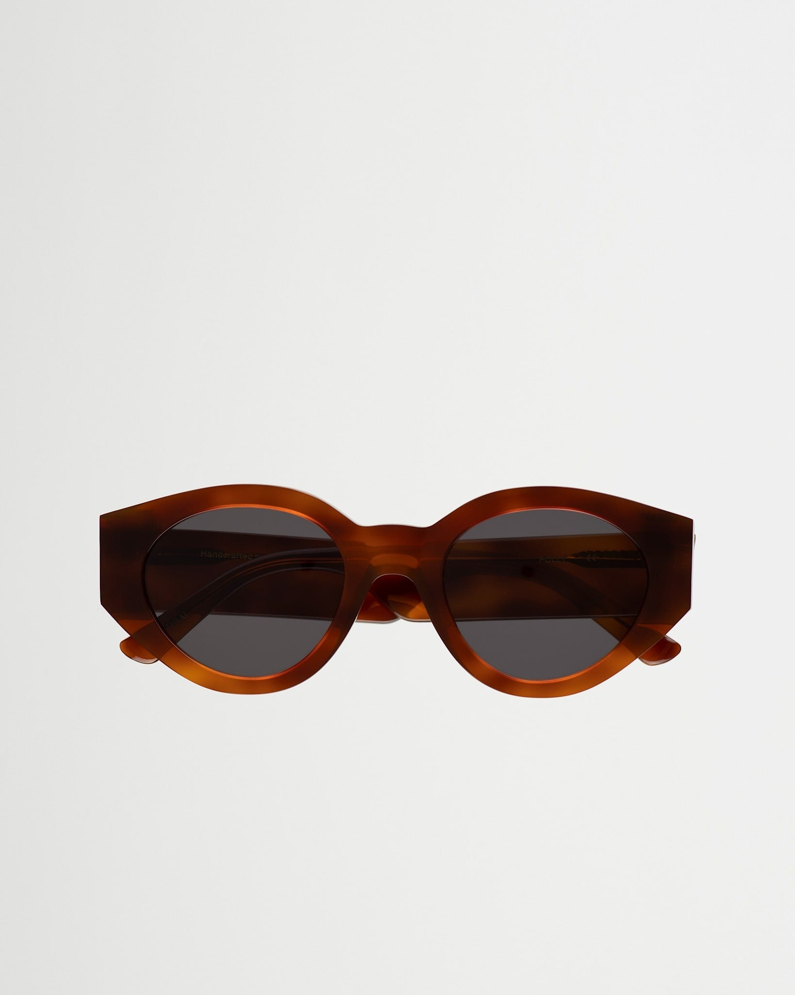 Polly Amber - grey solid lens
