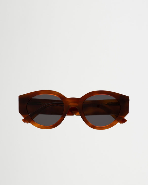 Polly Amber - grey solid lens