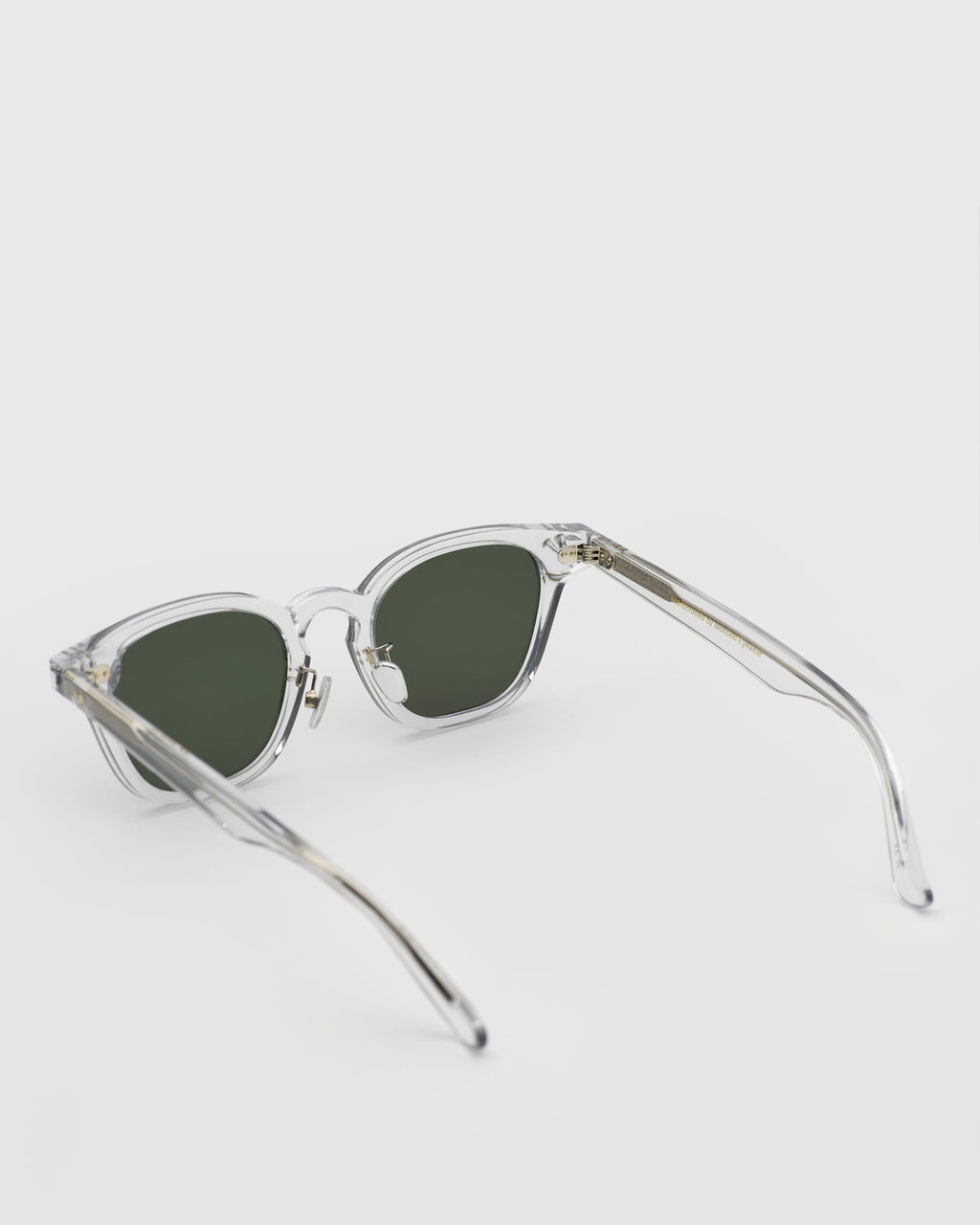 River Crystal - green solid lens