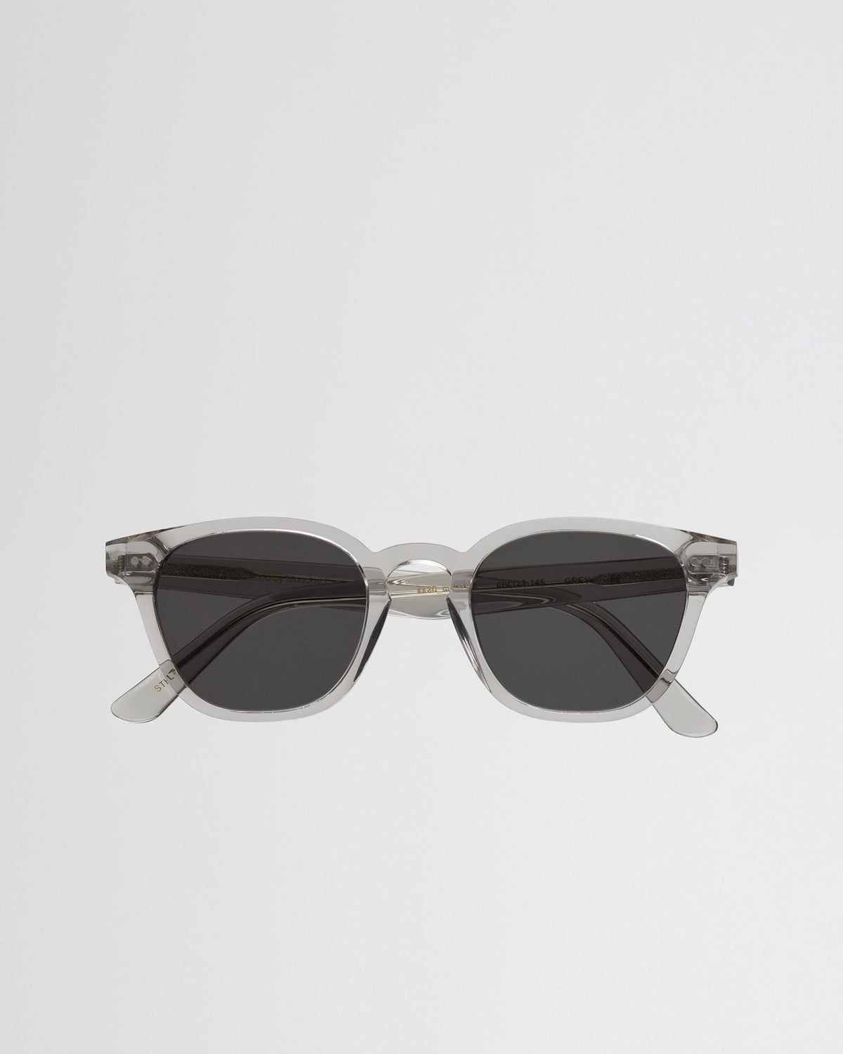 River Grey - grey solid lens