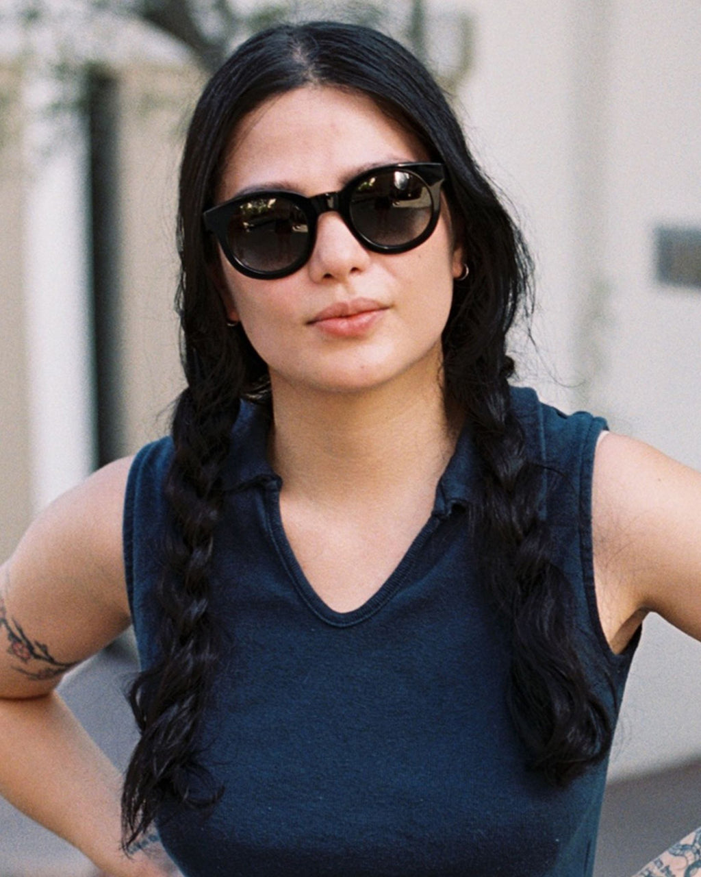 Shiro Black - grey gradient lens