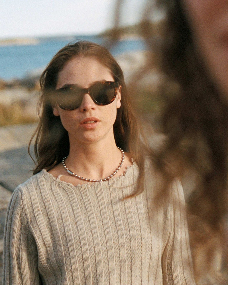 Shiro Havana - grey solid lens