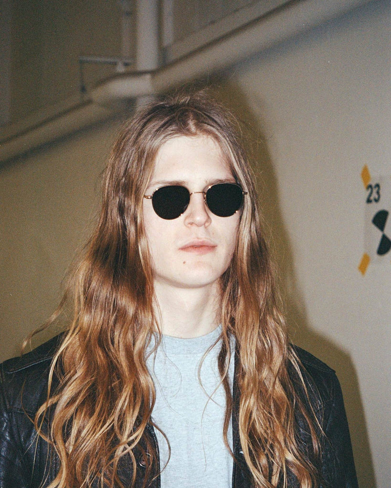 Rio Gold - green solid lens
